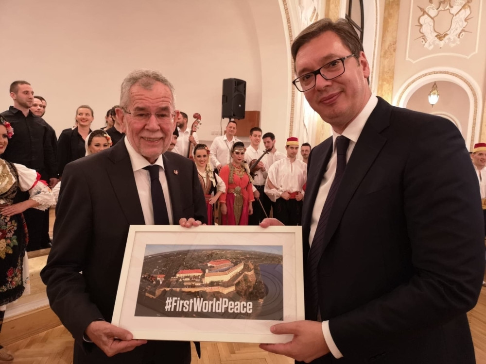 Aleksandar Vučić i predsednik Austrije najavili projekat koji će biti urađen kao "jedan od najvećih simbola mirovnog pokreta i savremene umetnosti na svetu"