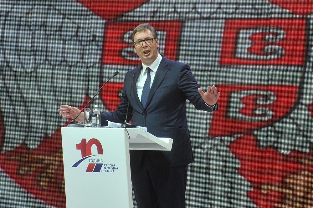 Vučić: Izveli smo ovu zemlju iz depresije i doveli do oporavka! Nastavićemo da pobeđujemo za Srbiju!