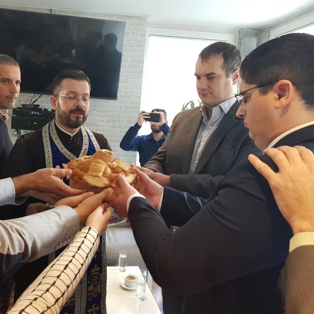 Mrdić i Đorđević: "Da budemo pre svega dobri i iskreni ljudi i vernici"