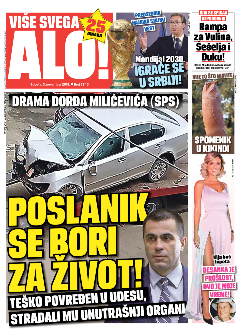 Naslovna za: 3.11.2018