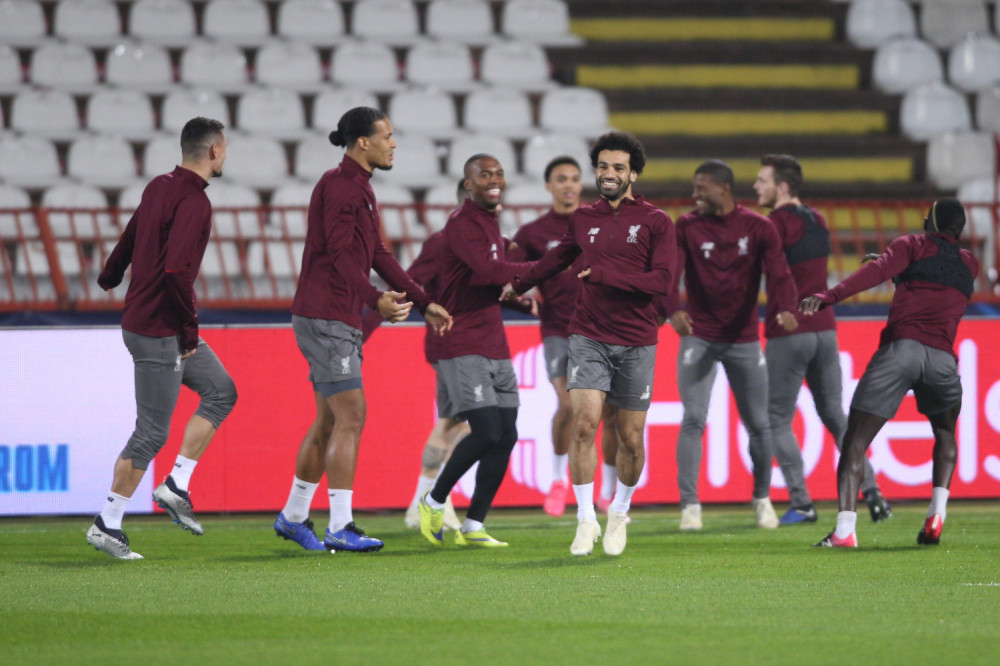 Fudbaleri Liverpula trenirali na "Mitiću" (FOTO + VIDEO)