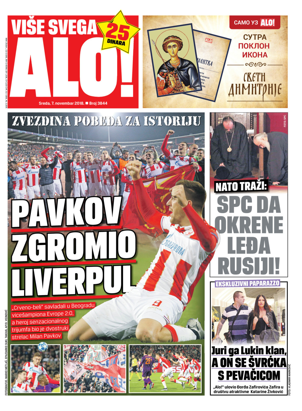 Naslovna za: 7.11.2018