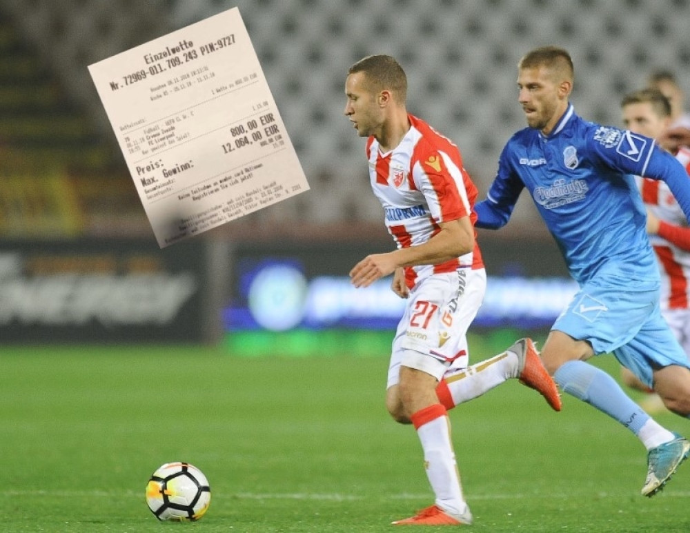 VEROVAO JE U ZVEZDINO ČUDO Ovaj navijač je uništio kladionicu i postao milioner u jednom trenu! (FOTO)