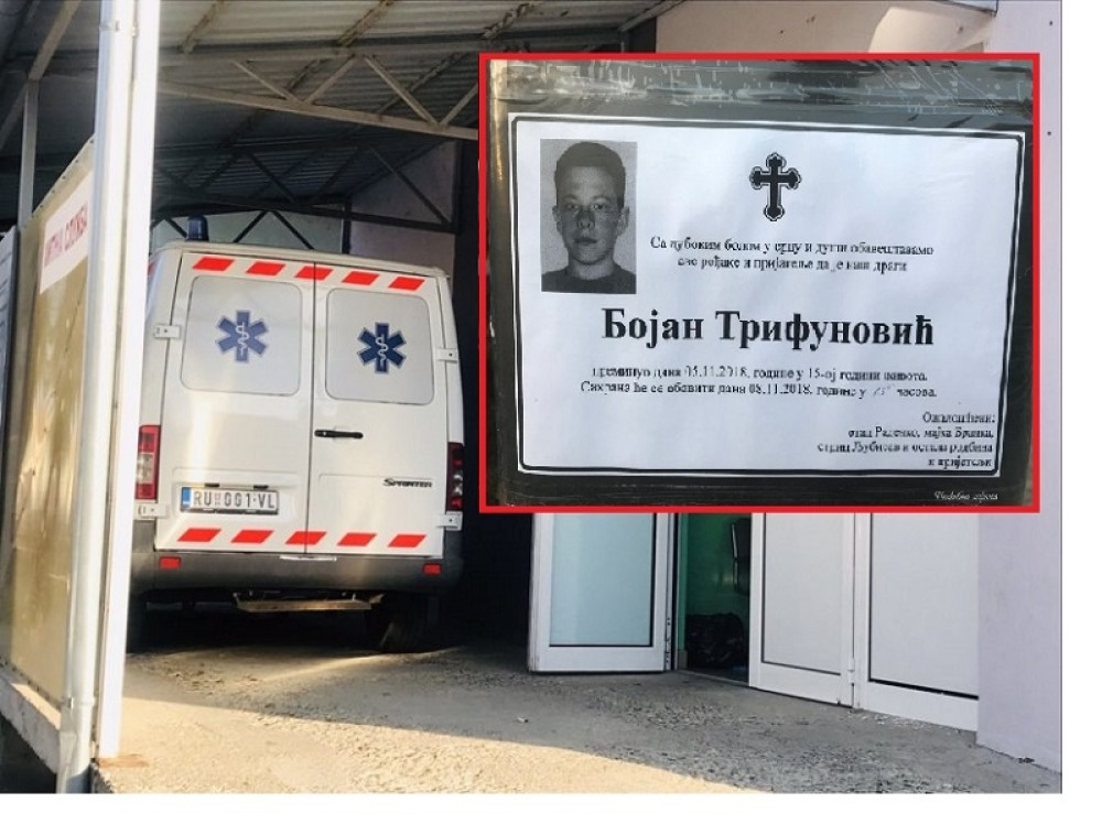 Bojan (15) iz Pećinaca preminuo usled gušenja, majka krivi lekare, a Hitna pomoć dala neshvatljivo objašnjenje zašto nije došla po dečaka