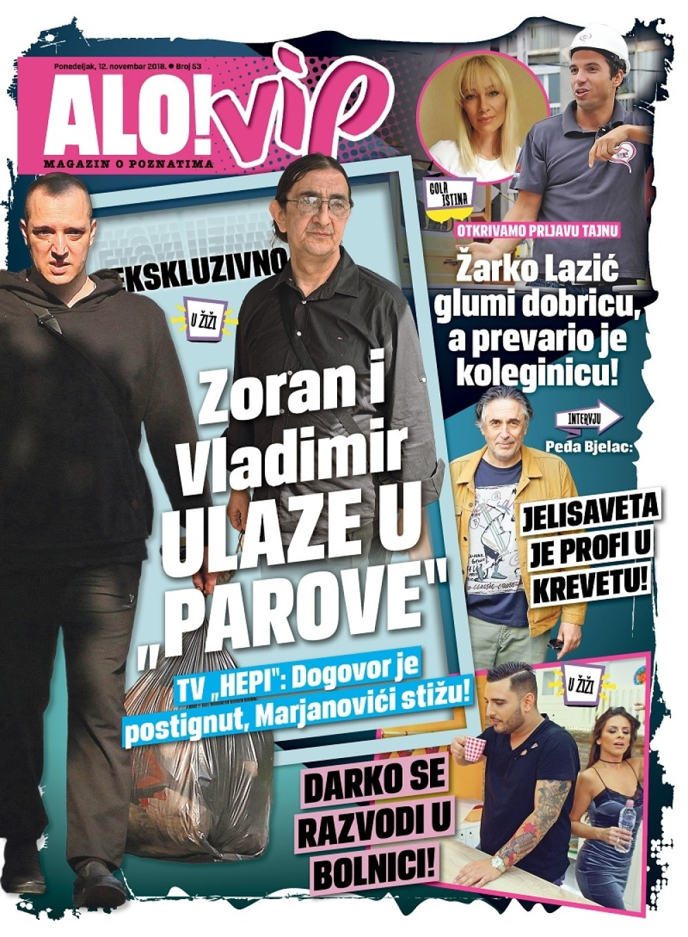 Ovako je Žarko Lazić prevario povređenu novinarku!