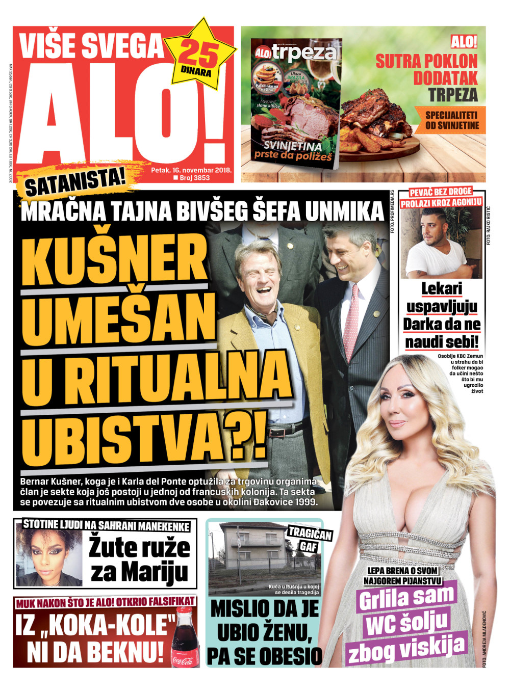 Naslovna za: 16.11.2018