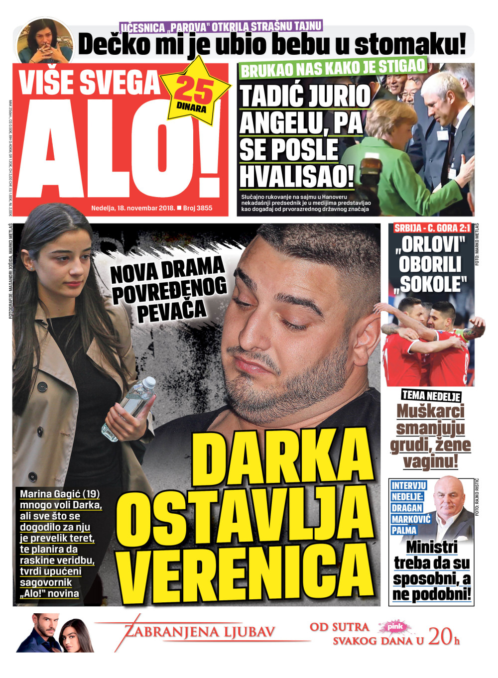 Naslovna za: 18.11.2018