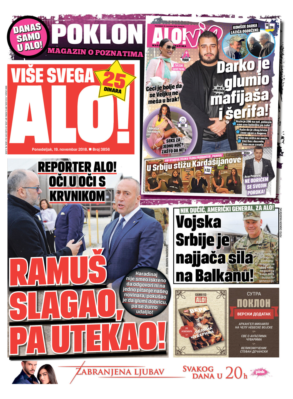 Naslovna za: 19.11.2018