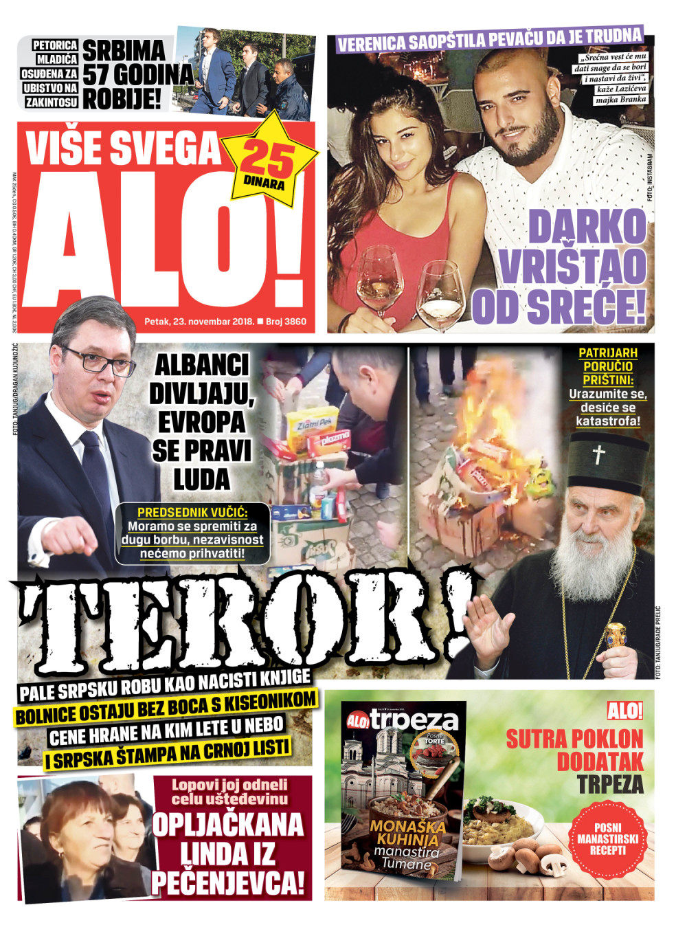 Naslovna za: 23.11.2018