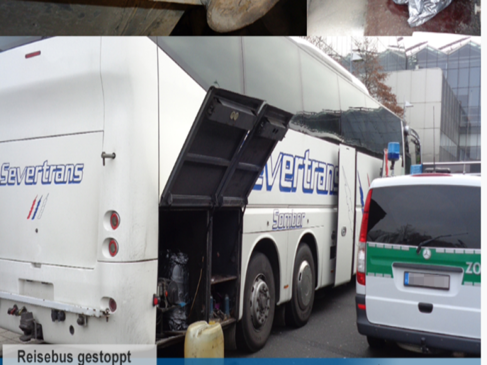 Nemačka policija zaustavila autobus iz Srbije, i odmah evakuisali putnike! (FOTO, VIDEO)