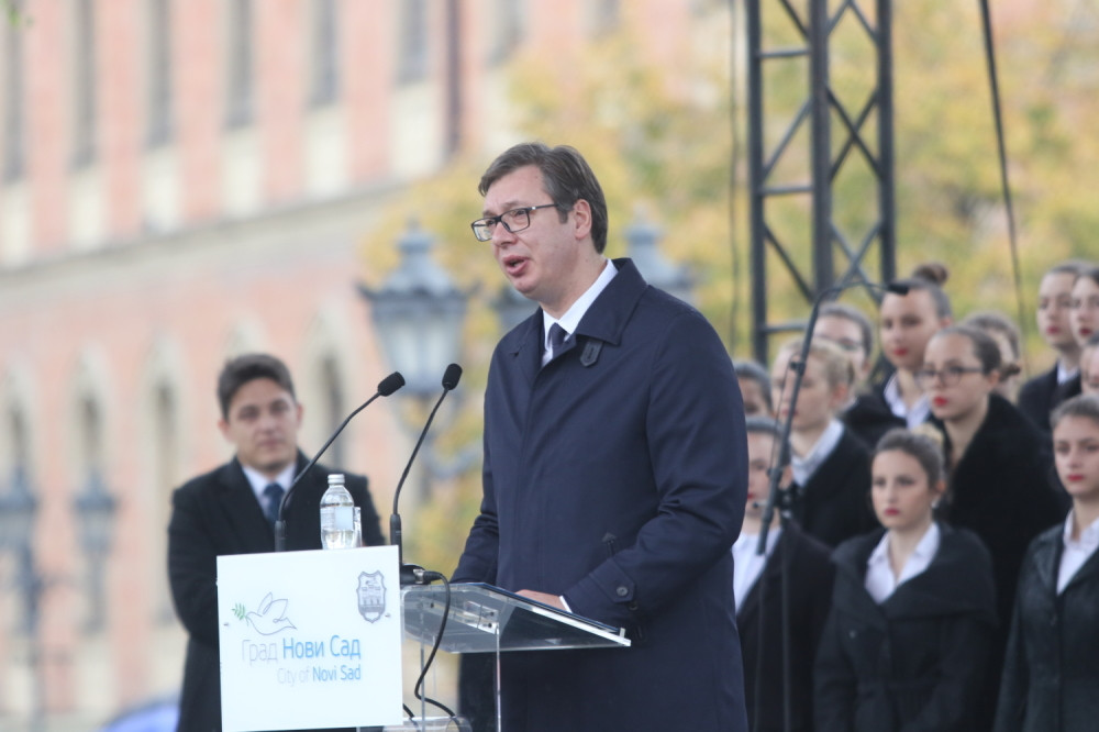 Predsednik Vučić na obeležavanju u Novom Sadu! Vojvodina je Srbija! Nikad niko nije uspeo da nas pokori, pa neće ni danas! (FOTO) (VIDEO)