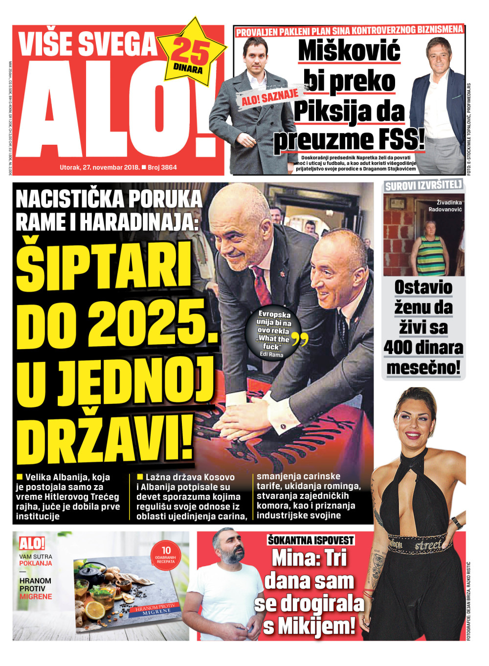 Naslovna za: 27.11.2018