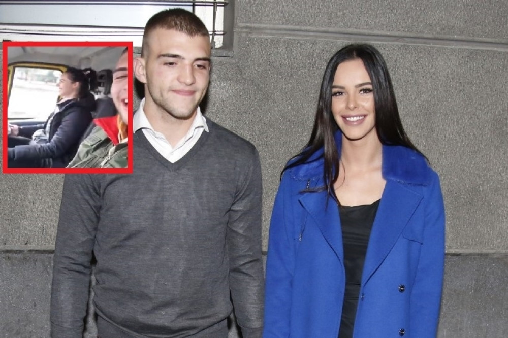 HIT SNIMAK! VELJKO I BOGDANA RAZVOZE PILIĆE Cecina snajka vozi kombi dok mladi Ražnatović peva (VIDEO)