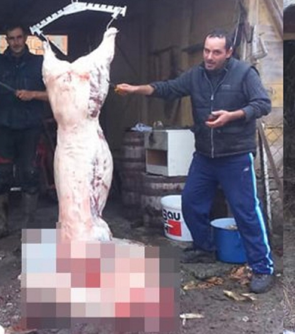 Dete videlo tatu kako kolje svinju, pa je uradilo nešto ZASTRAŠUJUĆE! Mama se pohvalila na Fejsbuku, pa zažalila što se rodila! (FOTO)