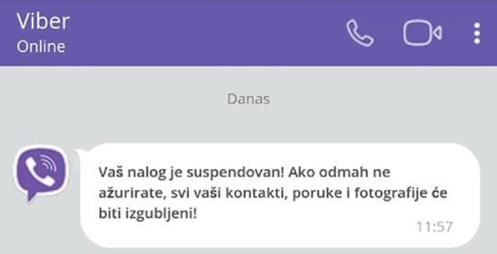 Ako dobijete ovu poruku, ni slučajno je ne otvarajte inače ćete OSTATI BEZ PARA!