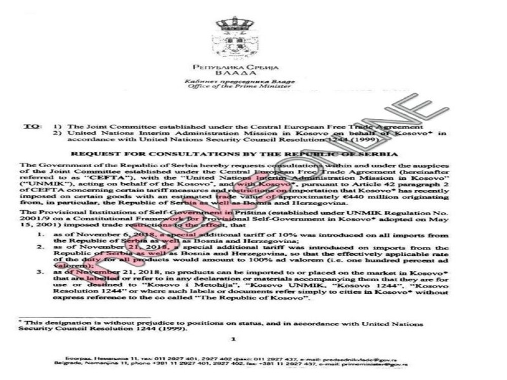 Panika zahvatila Prištinu, pisma Brnabićke i srpskih ministara stigla na sve adrese, strahuju od ODMAZDE!