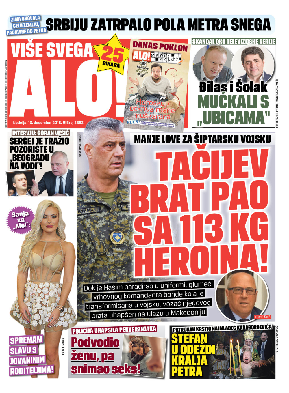Naslovna za: 16.12.2018