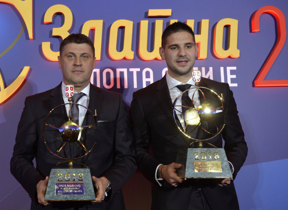 Skockali se kao pravi manekeni: Milojević i Mitrović najbolji u 2018. (FOTO)