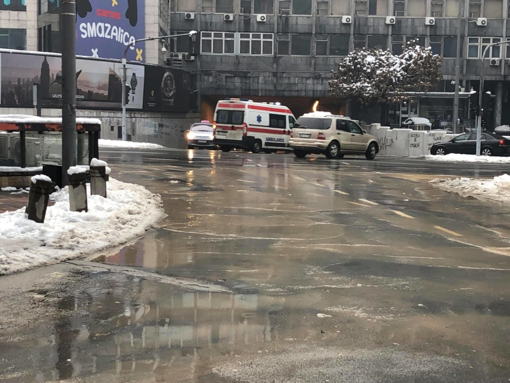 Sudar u centru grada, ima više povređenih