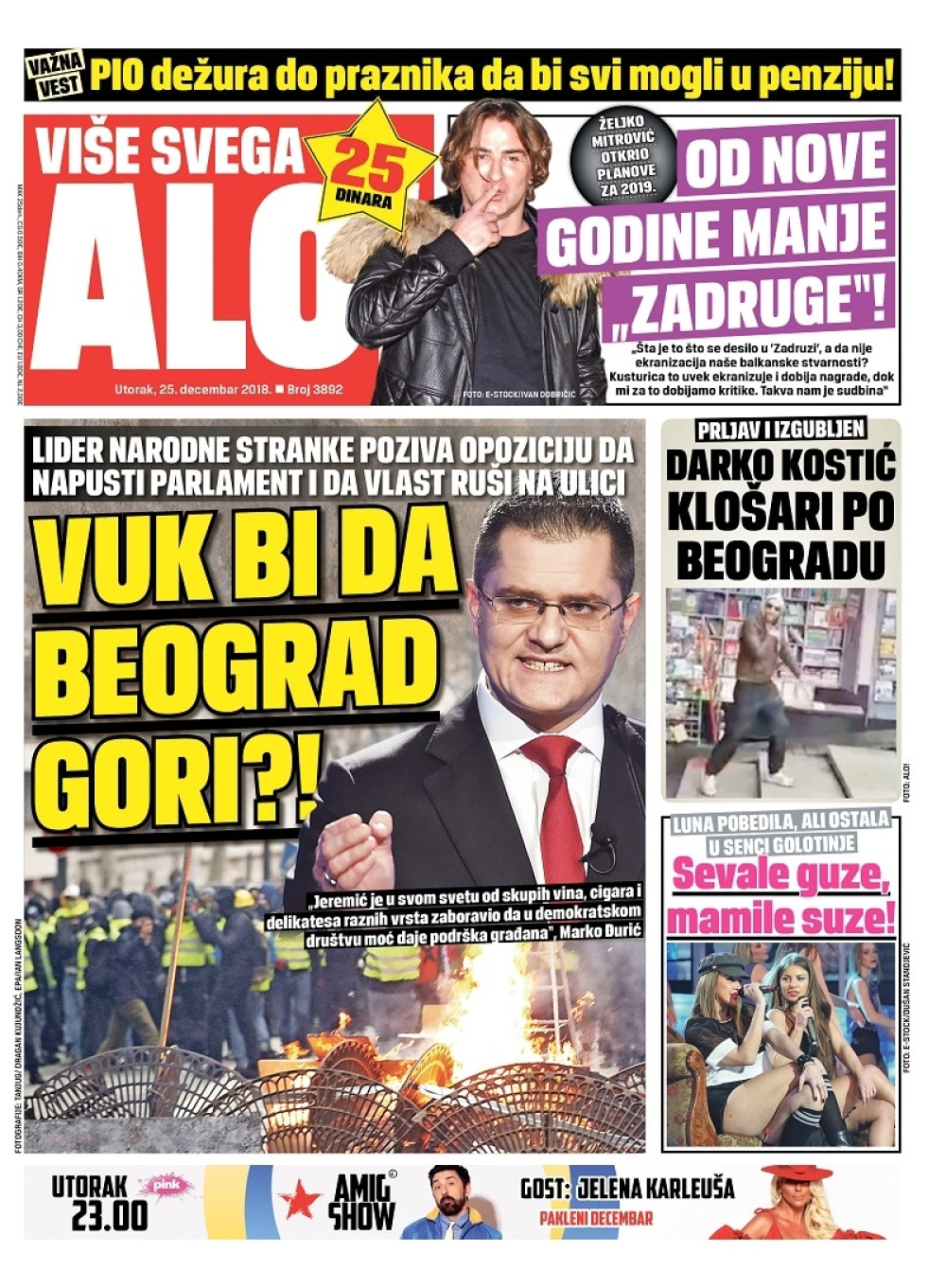 Naslovna za: 25.12.2018