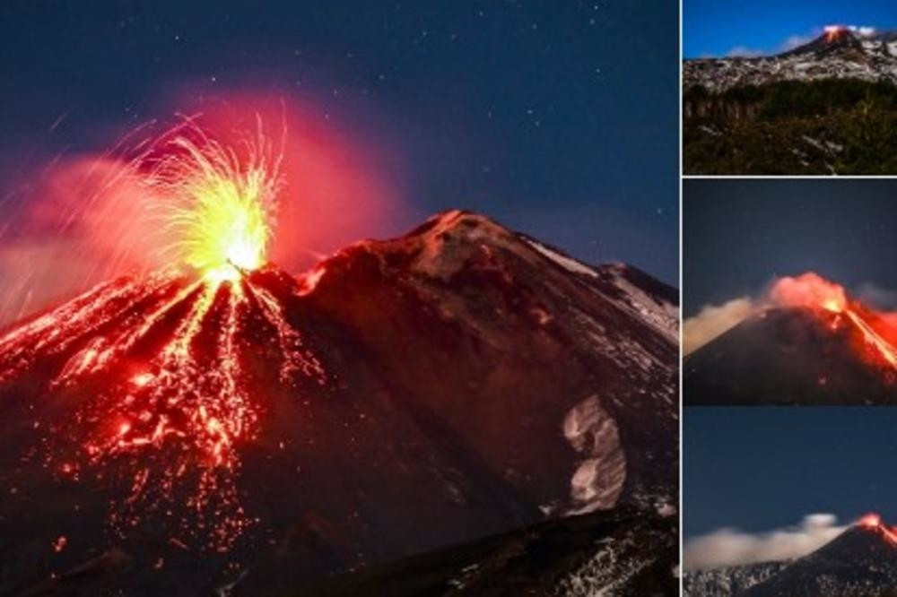 Etna puca i bljuje vatru, sela zatrpana pepelom, zemlja se trese! Ako eksplodira TEŠKO NAMA!