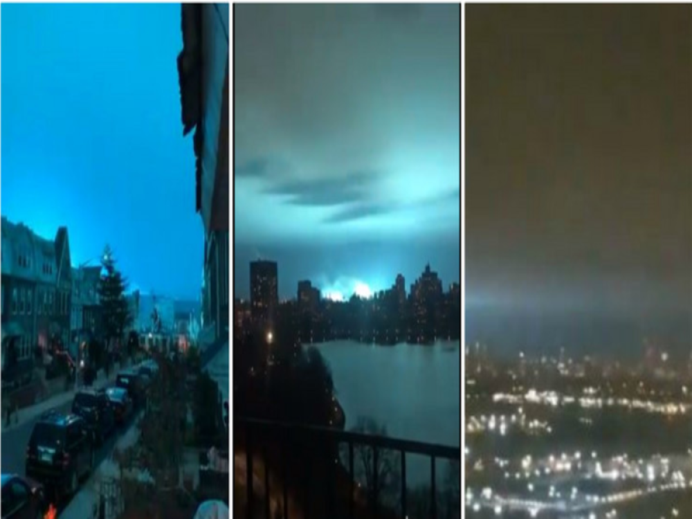 Amerikanci noćas premrli od straga, prvo se začuo snažan pucanj, pa čudan šum, a onda je ceo grad posao PLAV (VIDEO)