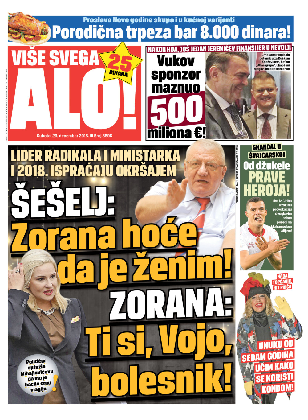 Naslovna za: 29.12.2018