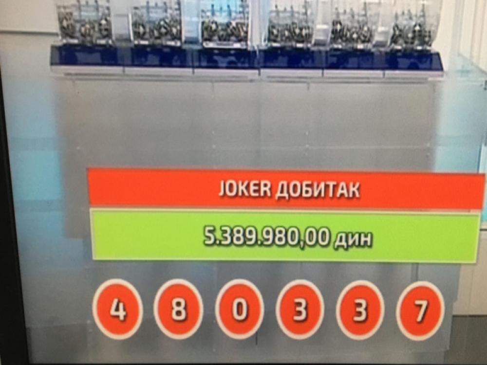 Osvojio 40.000 evra, evo gde je uplatio DOBITNI TIKET!