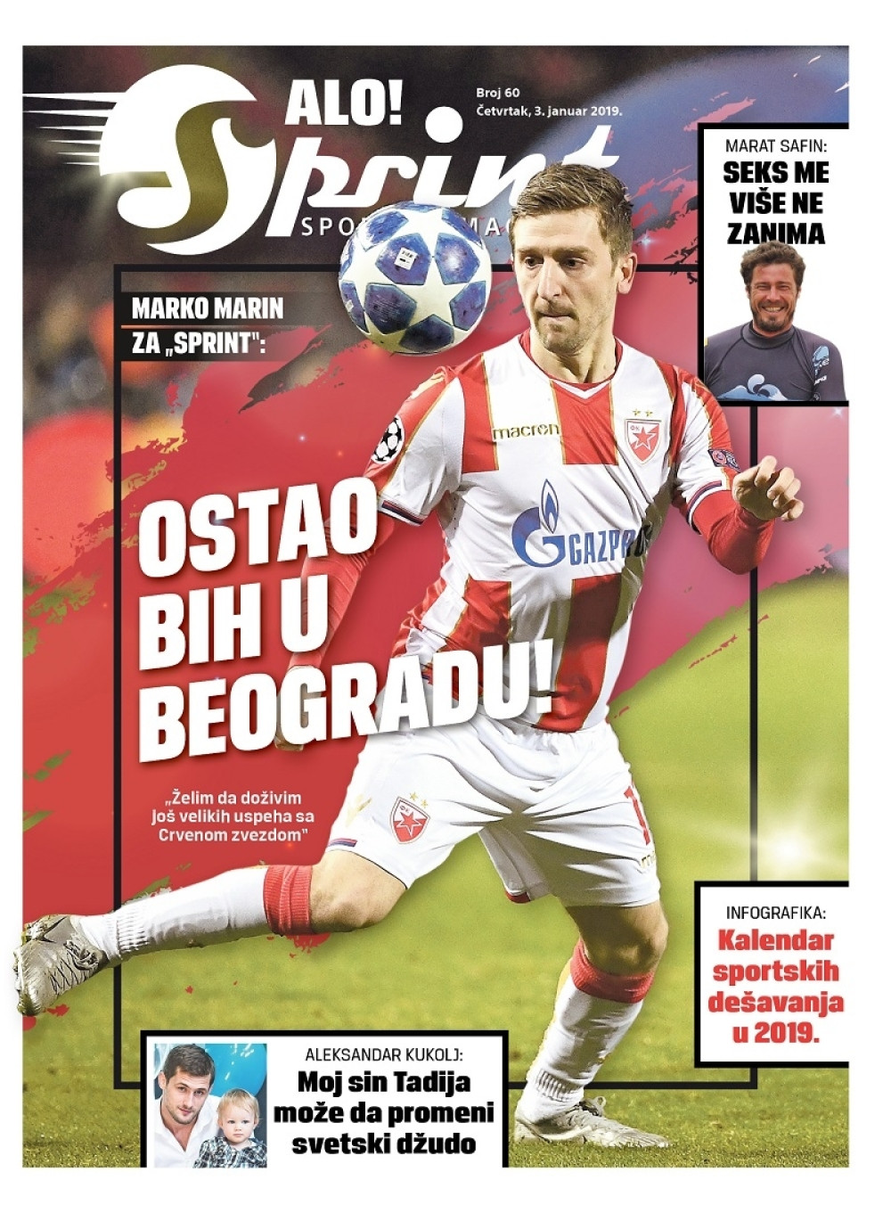 U četvrtak poklon "Alo!" - NOVI "SPRINT"