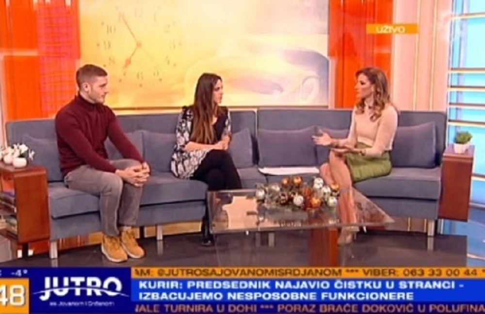 Glumac u emisiji UŽIVO iznenadio Jovanu pitanjem o Željku, a onda je ona morala da PREKINE RAZGOVOR