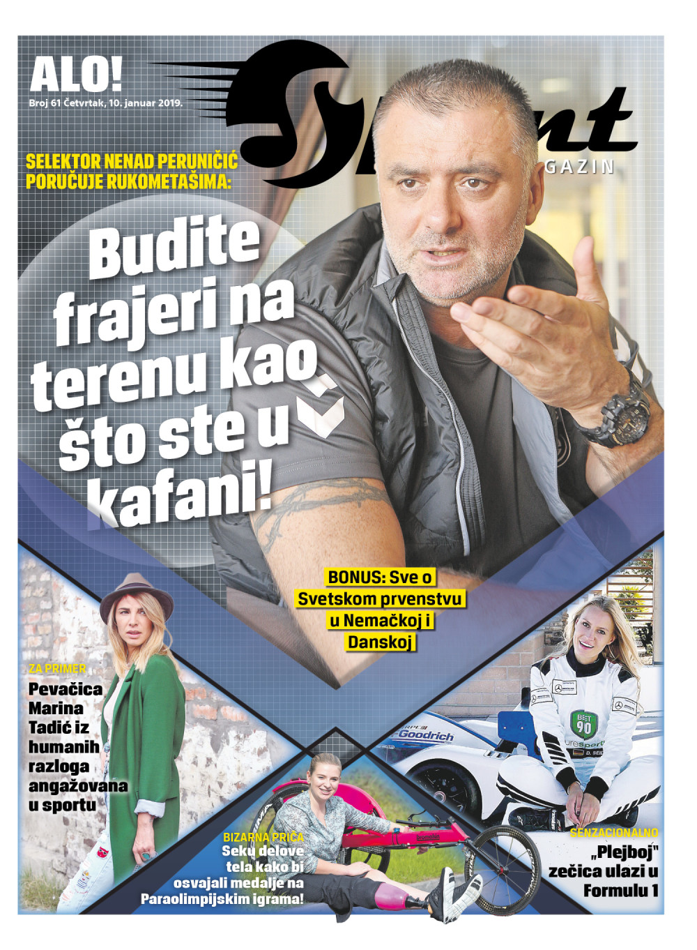 Dočekajte SP u rukometu uz novi "Sprint"