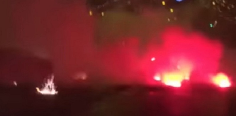 Opasna šorka navijača Lacija sa policijom! Slavlje se pretvorilo u haos!