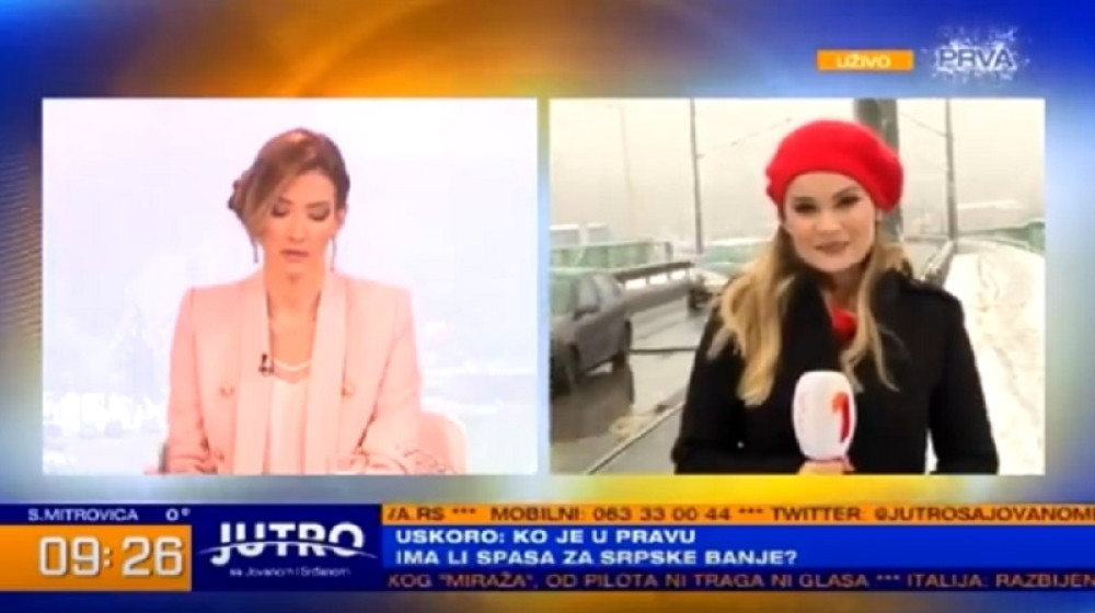Novinarka se uključila UŽIVO sa terena, a Jovana joj očitala lekciju! (VIDEO)
