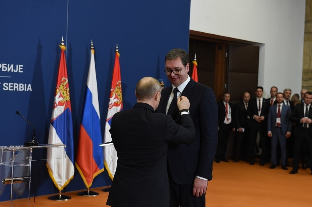Putin objasnio zašto je baš Vučiću dodelio cenjeni orden