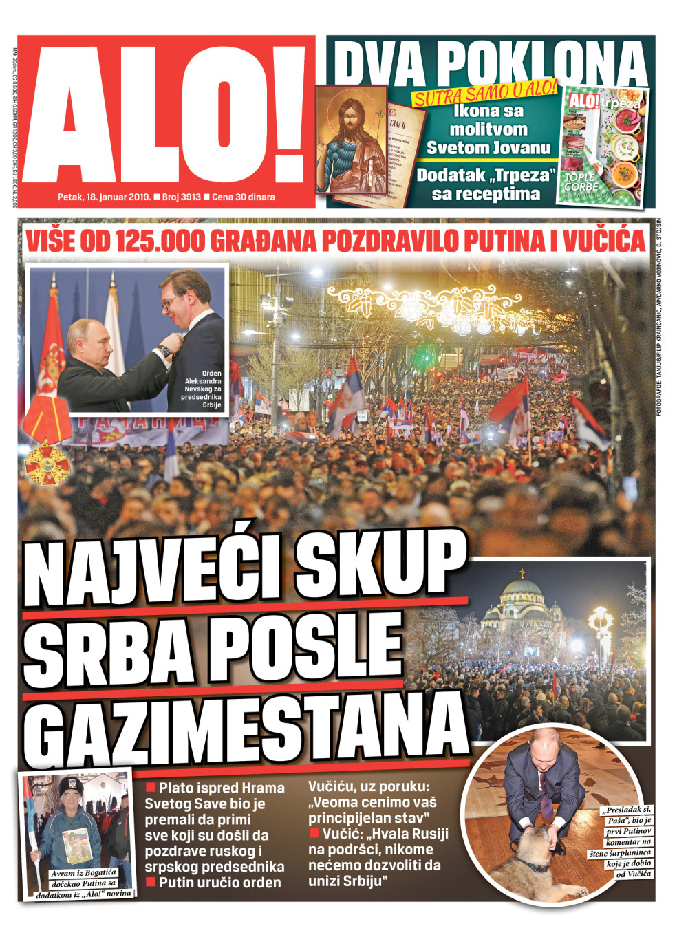 Naslovna za: 18.1.2019