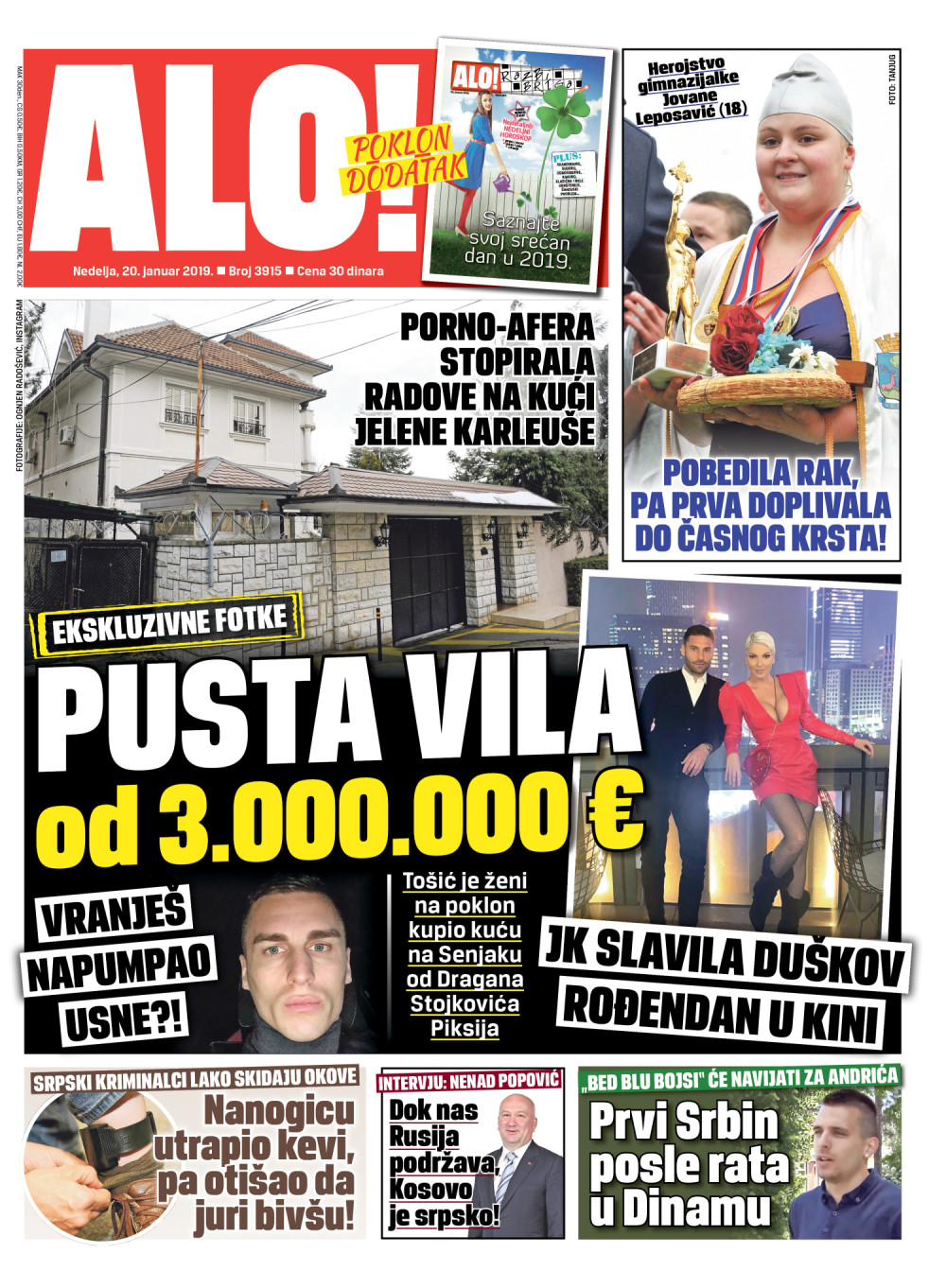 Naslovna za: 20.1.2019