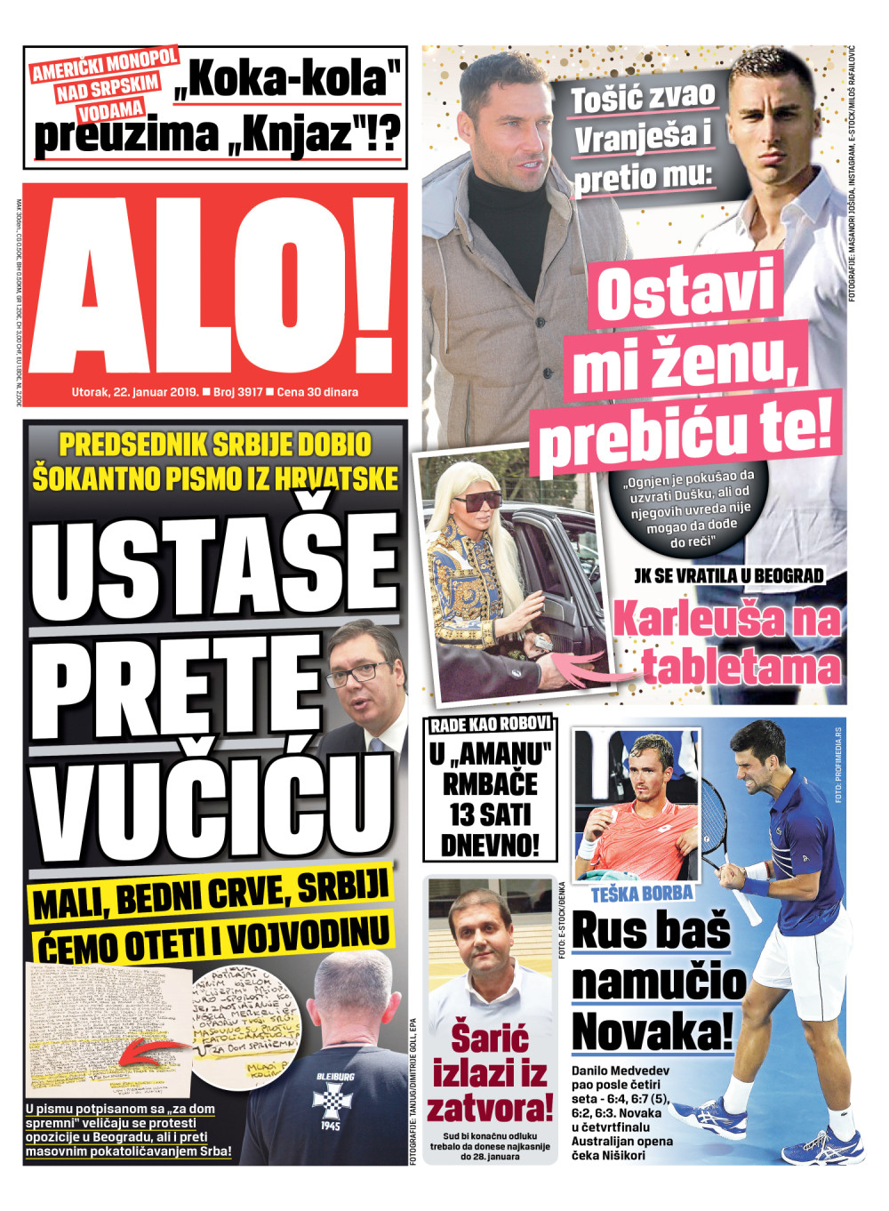 Naslovna za: 22.1.2019
