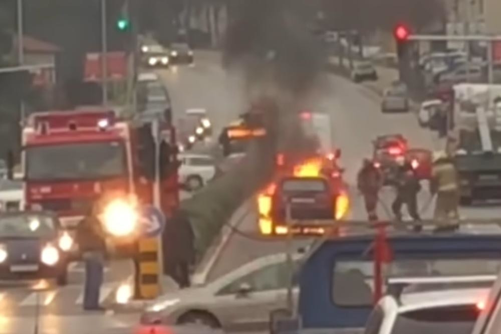 U Hercegovačkoj ulici za dlaku izbegnuta tragedija, pogledajte šta je vozač uradio! (VIDEO)