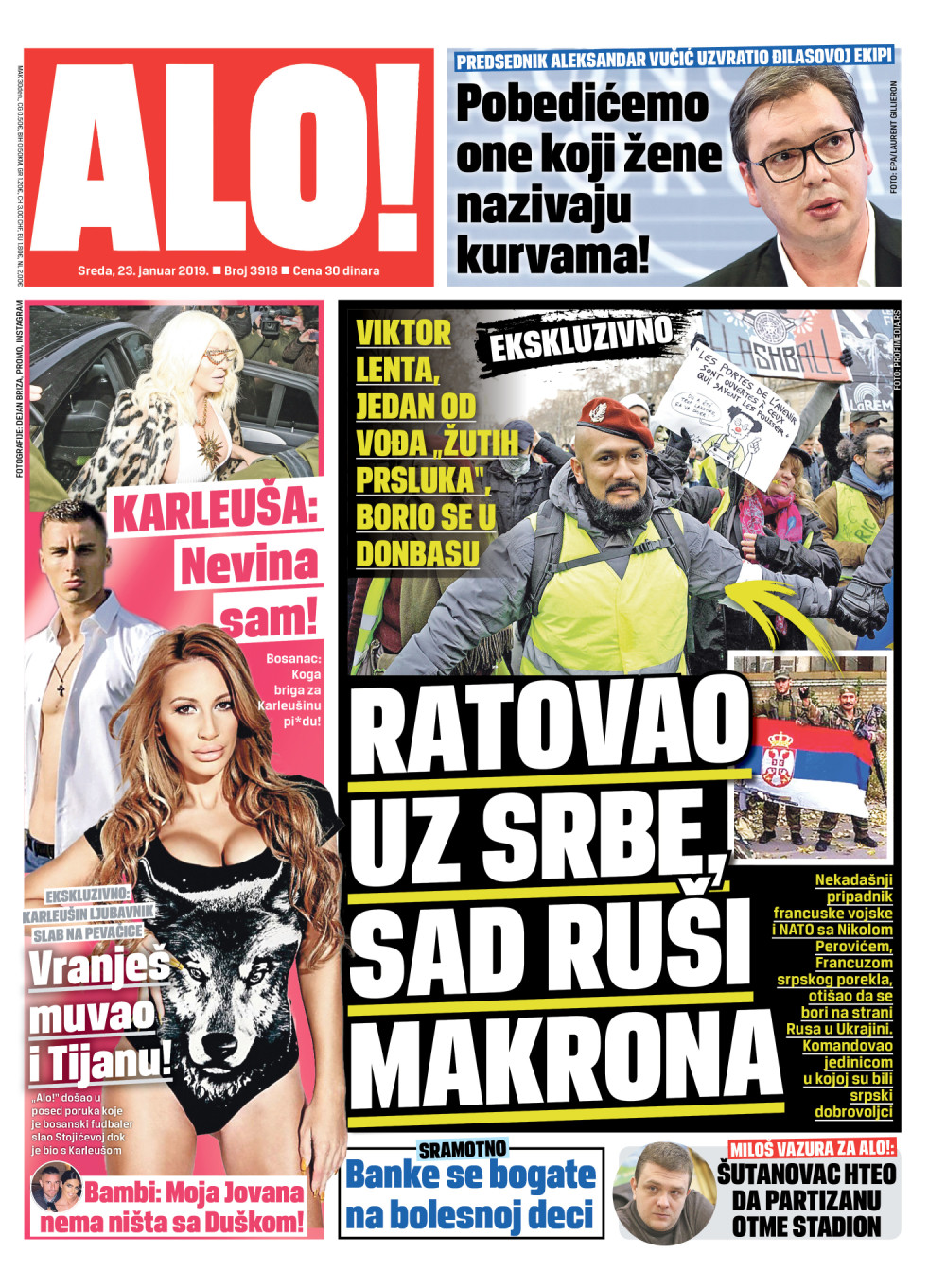 Naslovna za: 23.1.2019