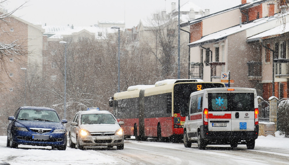 Ako nemate svu potrebnu opremu za zimu, ne izlazite u saobraćaj