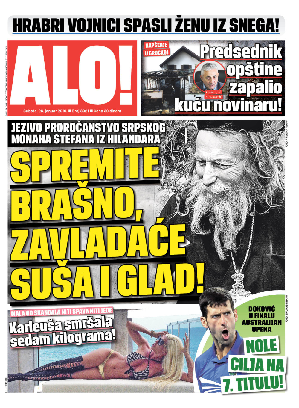 Naslovna za: 26.1.2019