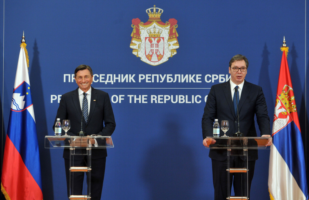 Uvereni smo u podršku Slovenije ukoliko dođe do rešenja sa Albancima (VIDEO)