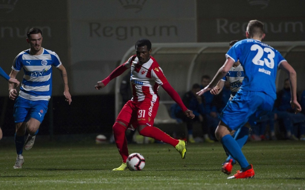 Zvezda lako sa Nemcima, Hajdin i Jovičić strelci (VIDEO + FOTO)