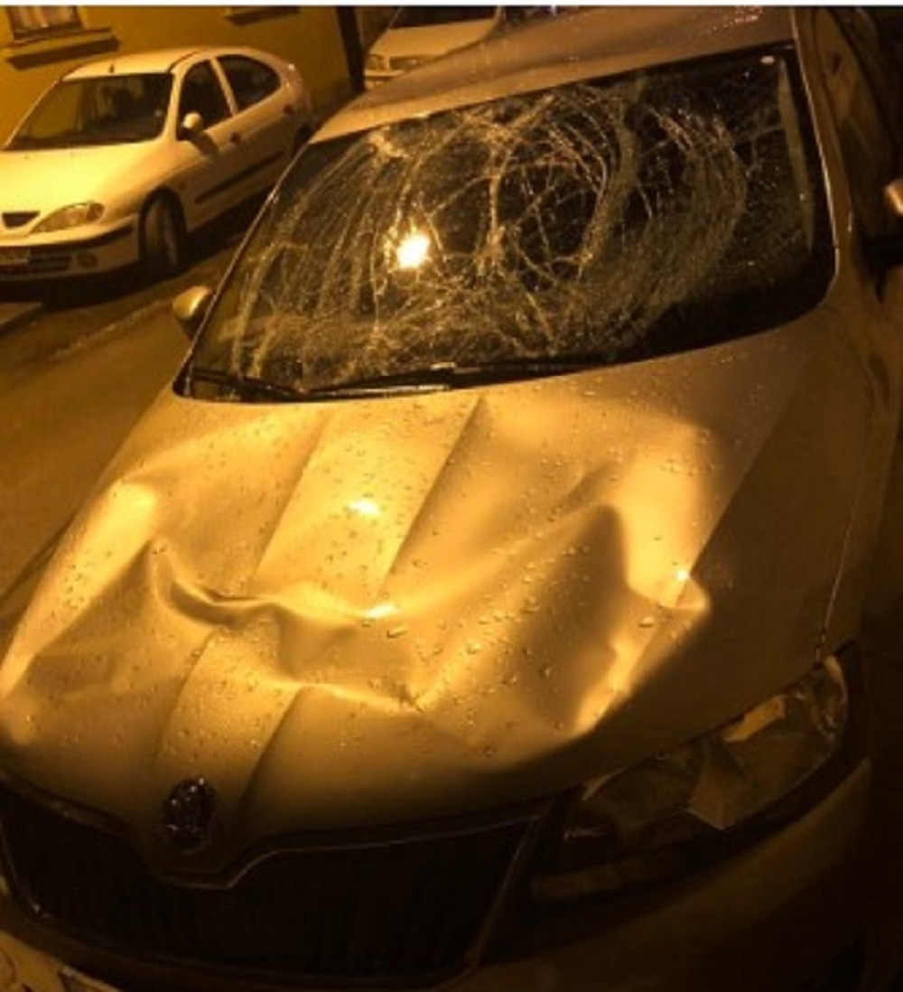 Poslanik SNS pokazao razbijeni automobil i poslao brutalnu poruku vandalima