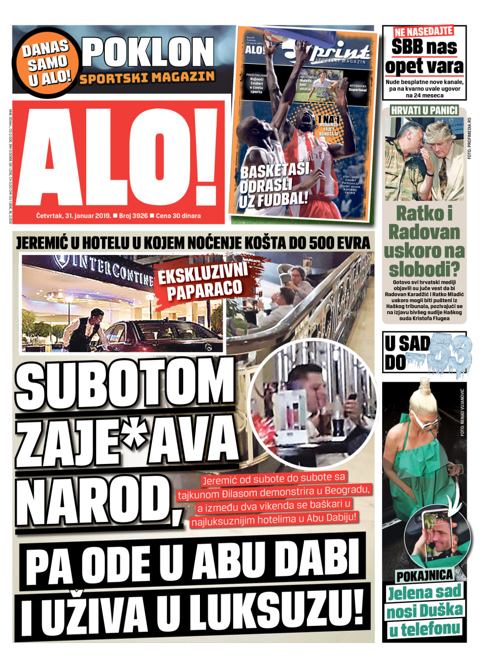 Naslovna za: 31.1.2019