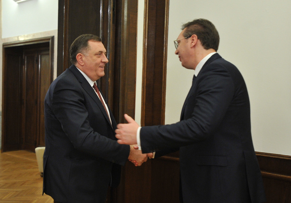 Sastanak Vučića i Dodika u ponedeljak
