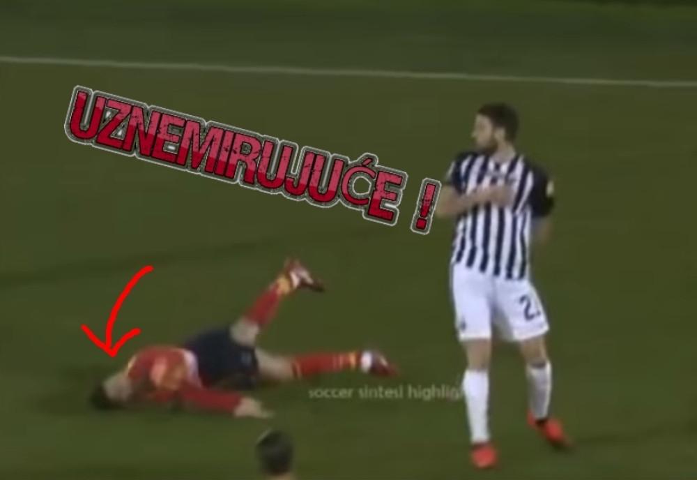 Užasavajuća scena u italijanskoj ligi, posle sudara OSTAO NEPOMIČAN NA TRAVI - saigrači u suzama, sve otkazano