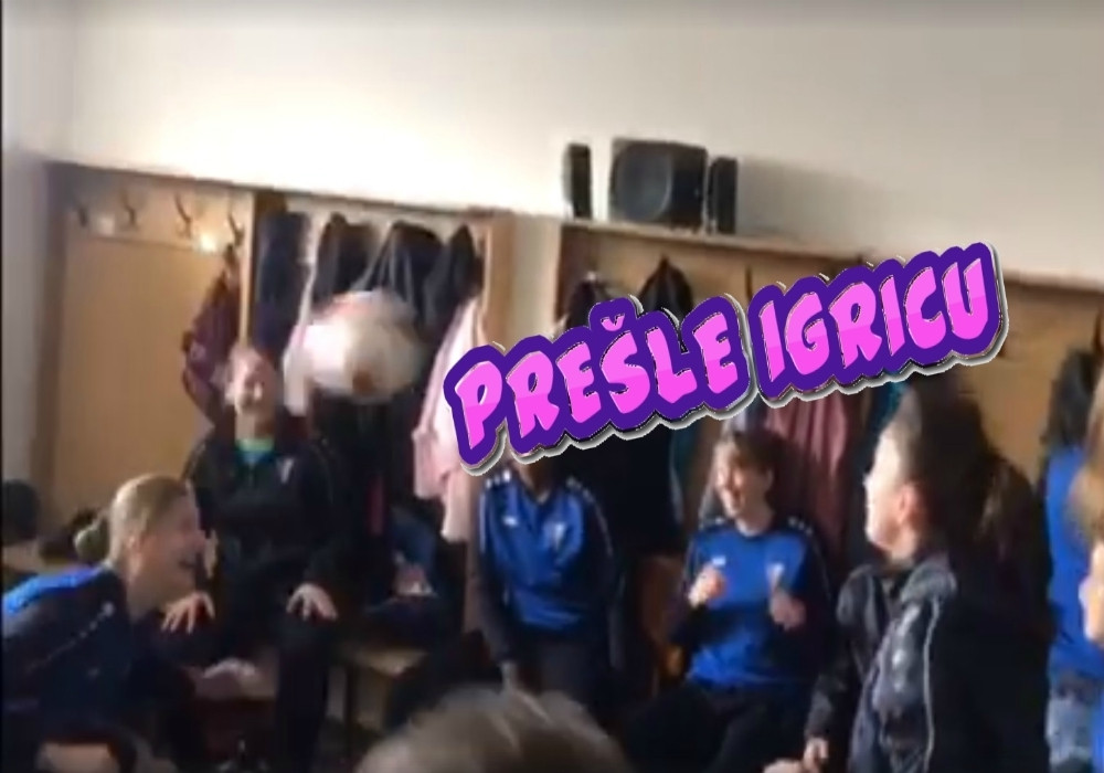 Srpske fudbalerke u svlačionici izvele ludila s loptom: Prvo se dobacivale glavom, a onda... HISTERIJA!