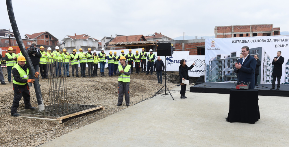 Dugme koje je danas pritisnuo predsednik je početak novog poglavlja za jug naše zemlje!