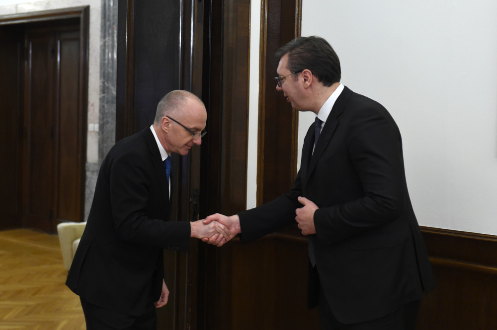 Vučić i ambasador Šib razgovarali o novim nemačkim ulaganjima